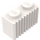 LEGO White Kostka 1 x 2 s Mřížka (2877)