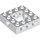 LEGO White Kostka 4 x 4 s Open Centrum 2 x 2 (32324)