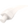 LEGO White Dráp s 0.5L Tyčka a 2L Zakřivený Čepel (87747 / 93788)