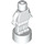 LEGO White Minifig Statuette (53017 / 90398)