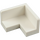 LEGO White Panel 1 x 2 x 2 Roh s Zaoblené rohy (31959 / 91501)