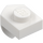 LEGO Bílá Deska 1 x 1 s Downwards Zub (15070)