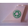 LEGO Bílá Kormidlo 1 x 3 x 4 s Recycle logo Samolepka (2340)