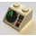 LEGO White Sklon 2 x 2 (45°) s Sonar a Dial (3039 / 82024)