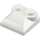 LEGO White Sklon 2 x 2 Zakřivený se zakřiveným koncem (47457)