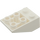 LEGO White Sklon 2 x 3 (25°) Převrácený se spojeními mezi hřeby (2752 / 3747)