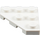 LEGO White Klín Deska 3 x 3 Roh (2450)