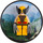 LEGO Wolverine Magnet (851007)