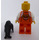 LEGO Woman v oranžový Zipper Jacket s White Paže Minifigurka