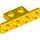LEGO Yellow Konzola 1 x 2 - 1 x 4 se zaoblenými rohy a hranatými rohy (28802)