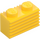 LEGO Žlutá Kostka 1 x 2 s Mřížka (2877)