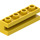 LEGO Yellow Kostka 1 x 4 s drážkou (2653)
