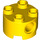 LEGO Yellow Kostka 2 x 2 Kulatá s dírami (17485 / 79566)