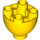 LEGO Yellow Kostka 2 x 2 x 1.3 Kulatá Převrácený Dome (24947)