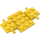 LEGO Yellow Auto Základna 7 x 4 x 0.7 (2441 / 68556)