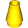 LEGO Yellow Kužel 1 x 1 bez horní drážky (4589 / 6188)