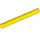 LEGO Yellow Corrugated Hadička 7.2 cm (9 Study) (23002 / 57721)