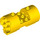 LEGO Yellow Válec 3 x 6 x 2.7 Horizontální Duté středové svorníky (30360)