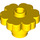 LEGO Yellow Květ 2 x 2 s Open Stud (4728 / 30657)