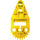 LEGO Yellow Ozubené kolo Polovina s nosník 2 (32166)