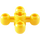LEGO Yellow Ozubené kolo s 4 Knobs (32072 / 49135)