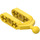 LEGO Yellow Polovina nosník Vidlička s Kulový kloub (6572)