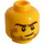 LEGO Žlutá Hlava s Strniště, Scar a Crooked Smile (Zapuštěný pevný cvoček) (10260 / 14759)