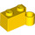 LEGO Yellow Závěs Kostka 1 x 4 Základna (3831)