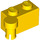 LEGO Yellow Závěs Kostka 1 x 4 Horní (3830 / 65122)