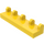 LEGO Yellow Závěs Dlaždice 1 x 4 (4625)