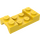 LEGO Yellow Blatník Deska 2 x 4 s klenba bez Hole (3788)
