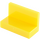 LEGO Yellow Panel 1 x 2 x 1 s hranatými rohy (4865 / 30010)