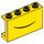 LEGO Žlutá Panel 1 x 4 x 2 s Smile (14718 / 68378)