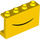 LEGO Yellow Panel 1 x 4 x 2 s Smile (14718 / 68378)