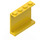 LEGO Yellow Panel 1 x 4 x 3 bez bočních podpěr, plné čepy (4215)