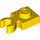 LEGO Yellow Deska 1 x 1 s Vertikální Klip (Tlustý otevřený &#039;O&#039; klip) (44860 / 60897)