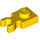 LEGO Yellow Deska 1 x 1 s Vertikální Klip (Tlustý klip &quot;U&quot;) (4085 / 60897)
