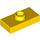 LEGO Yellow Deska 1 x 2 s 1 Stud (s drážkou) (3794 / 15573)