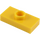 LEGO Yellow Deska 1 x 2 s 1 Stud (bez spodní drážky) (3794)