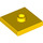 LEGO Yellow Deska 2 x 2 s drážkou a 1 Centrum Stud (23893 / 87580)