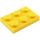 LEGO Yellow Deska 2 x 3 (3021)