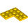 LEGO Yellow Deska 4 x 4 Roh (2639)