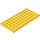 LEGO Yellow Deska 6 x 12 (3028)