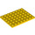 LEGO Yellow Deska 6 x 8 (3036)