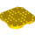 LEGO Yellow Deska 8 x 8 x 0.7 s Zaoblené rohy (66790)