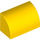 LEGO Yellow Sklon 1 x 2 Zakřivený (37352 / 98030)