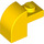 LEGO Yellow Sklon 1 x 2 x 1.3 Zakřivený s Deska (6091 / 32807)