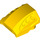 LEGO Yellow Sklon 1 x 2 x 2 Zakřivený s Dimples (44675)