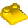 LEGO Yellow Sklon 2 x 2 Zakřivený se zakřiveným koncem (47457)