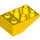 LEGO Yellow Sklon 2 x 3 (25°) Převrácený bez spojení mezi čepy (3747)